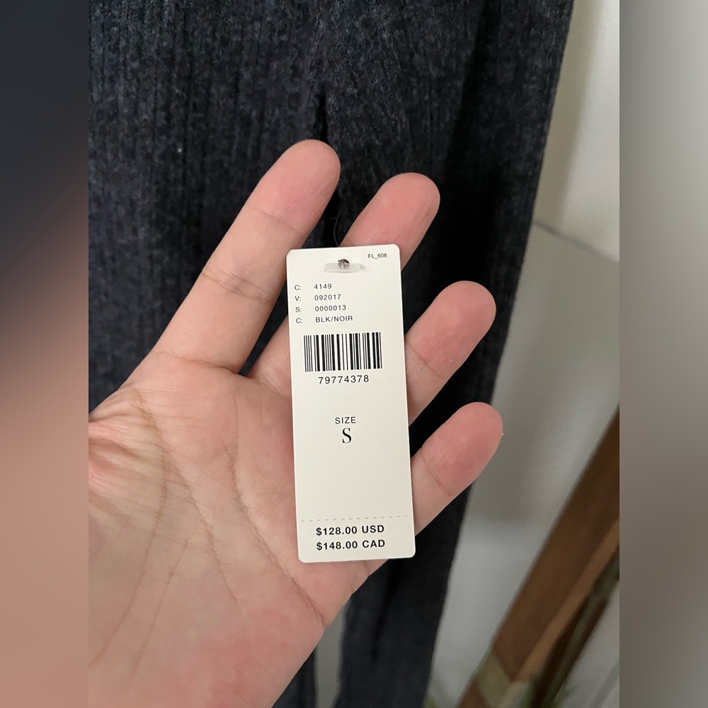 Anthropologie Gray Midi Dress - Picture 7 of 11